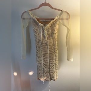 Fashion Nova Ruffled Dress - Never Worn